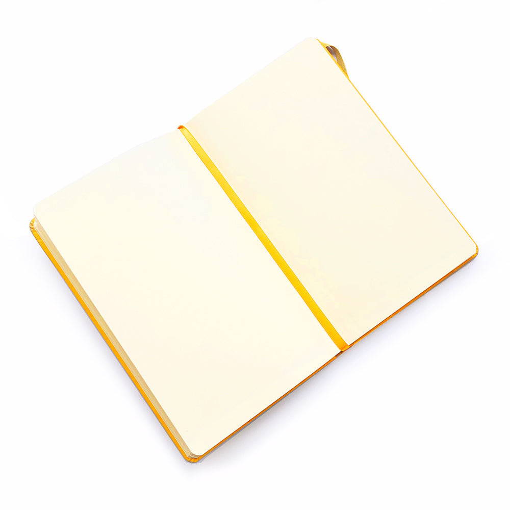 Talens Art Creation Sketchbook open page view a5 Yellow Sketchbook