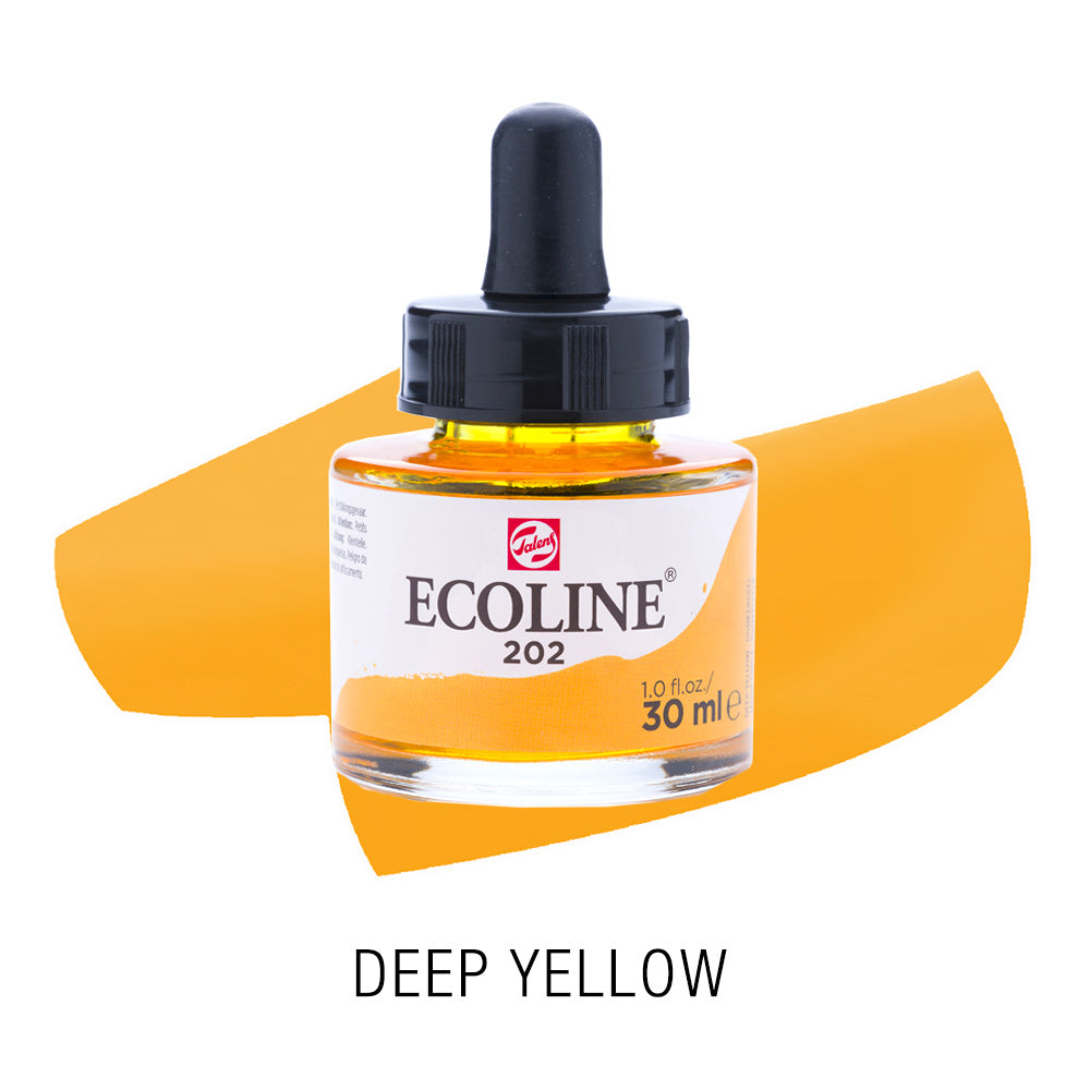 Ecoline 30mL Deep Yellow 202