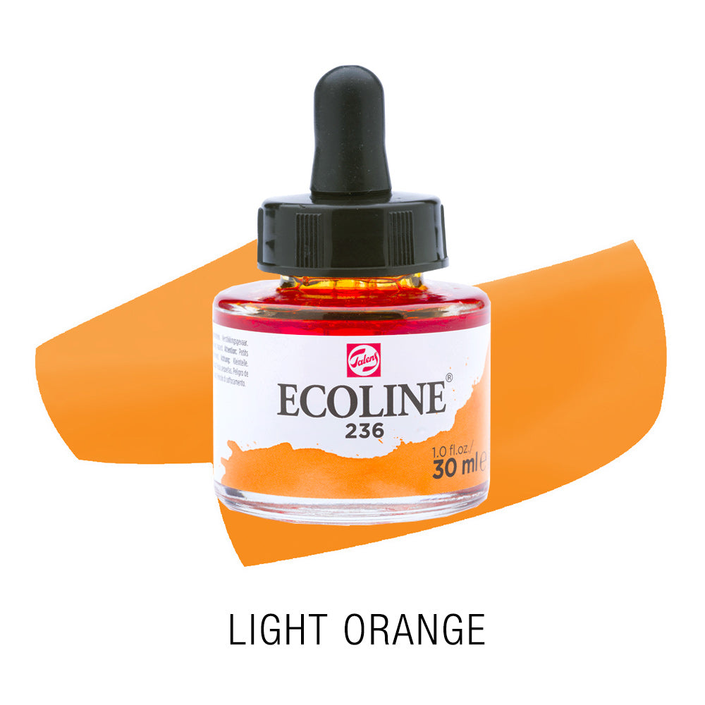 Talens Ecoline Watercolor Brush Pen Light Orange 236