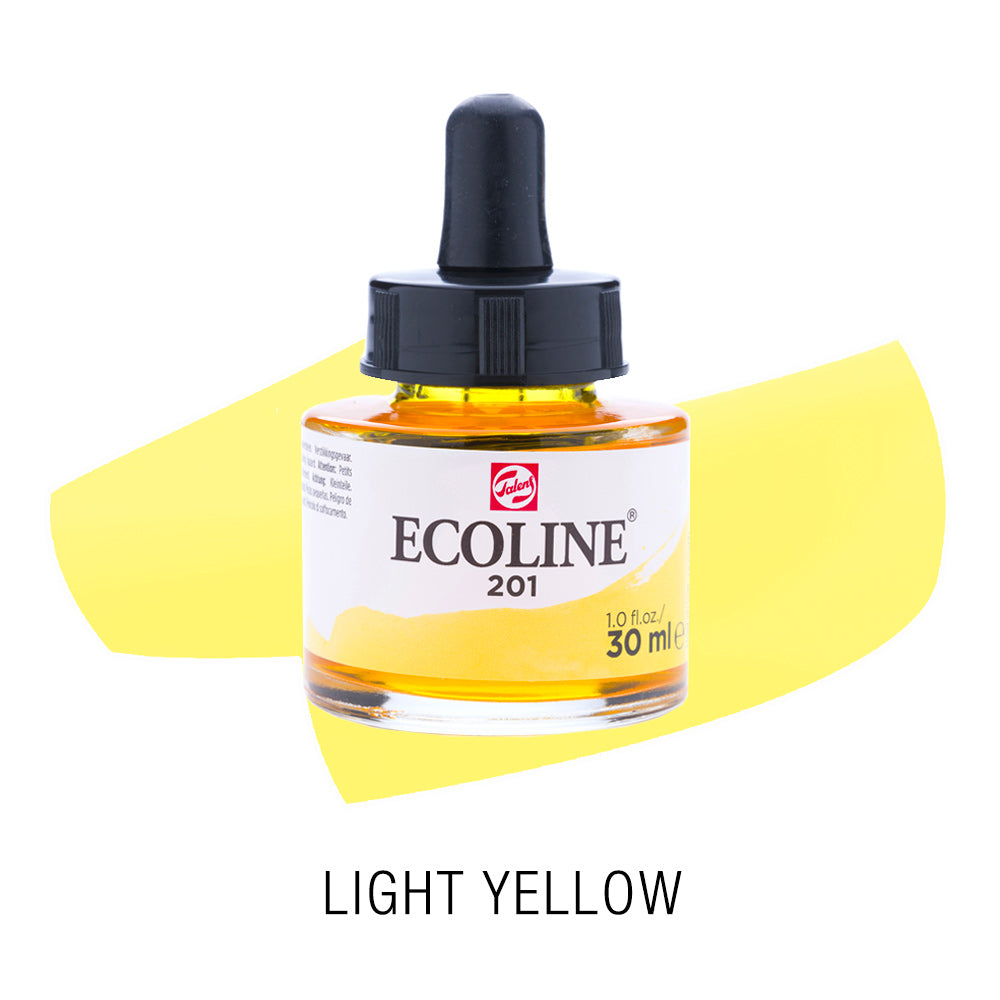 Talens - Ecoline - Light Yellow 201