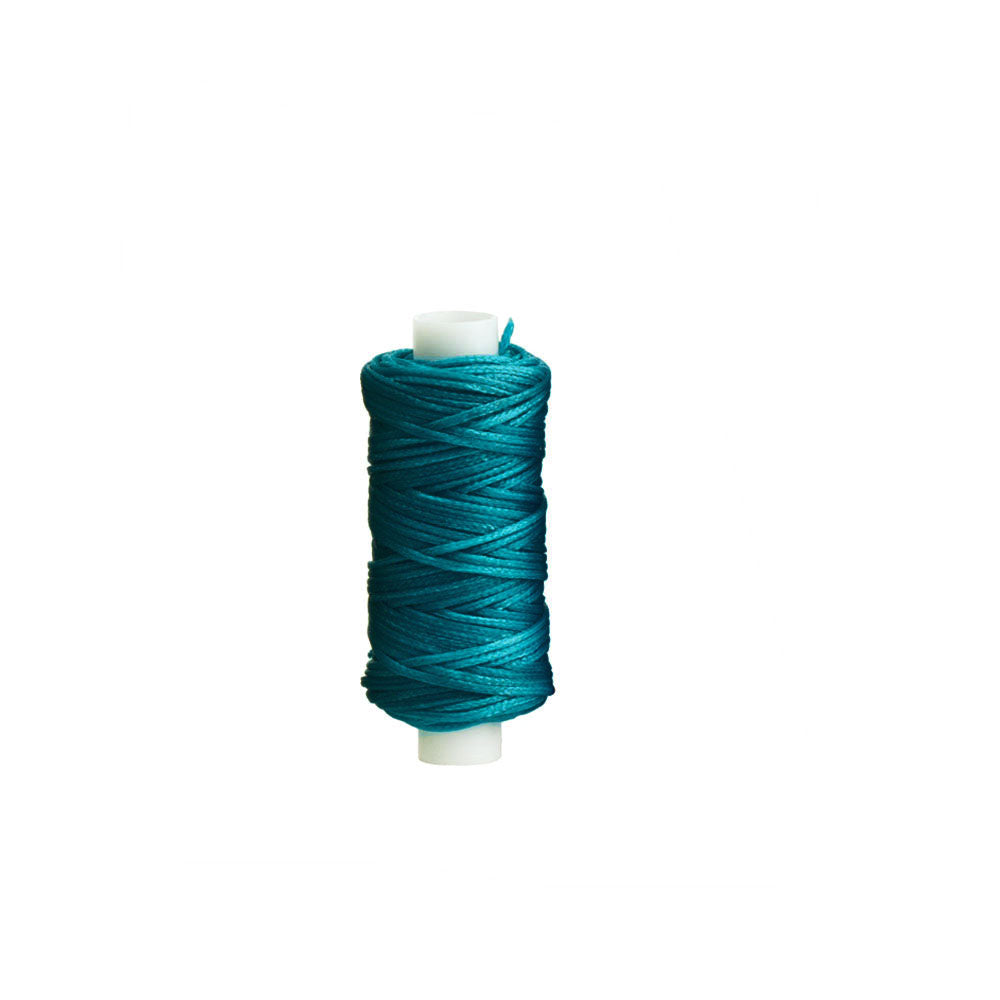 Ivan Waxed Braided Cord 22.86/25yds. Turquoise