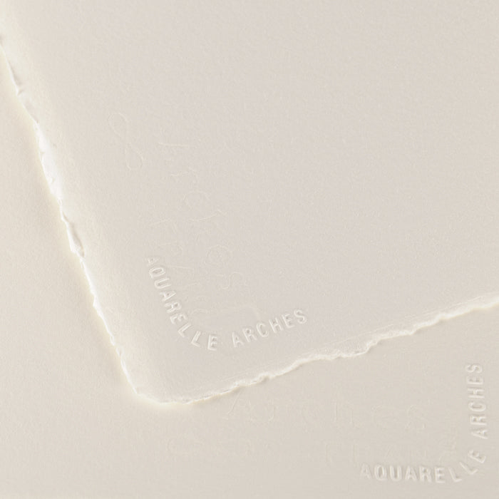 Arches 640gsm Natural White Hot Press 560x760mm Pack of 5