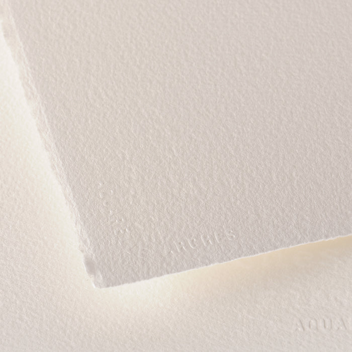 Arches Aquarelle 300gsm Rough Natural White 560x760mm Pack of 10