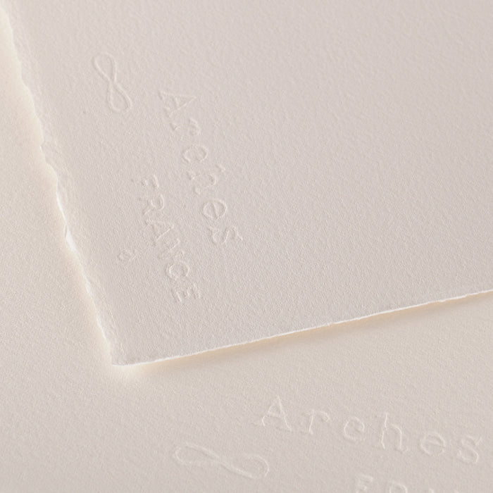Arches Aquarelle 300gsm Cold Press Bright White 560x760mm Pack of 10