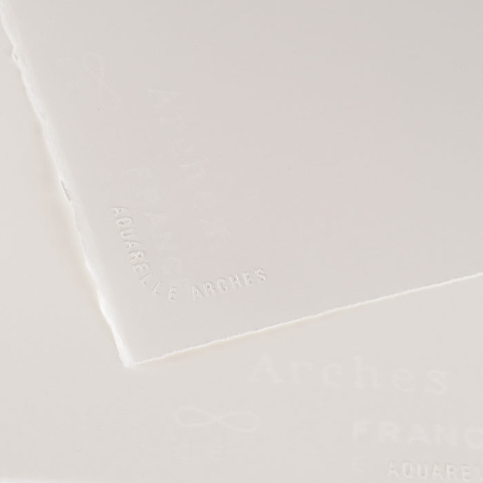 Arches Aquarelle 300gsm Hot Press Bright White 560x760mm Pack of 10