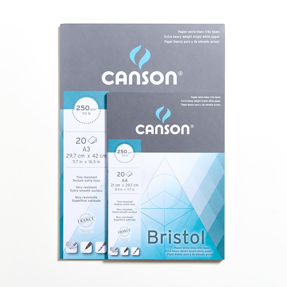 Canson Bristol Pad 250gsm Melbourne Artists' Supplies