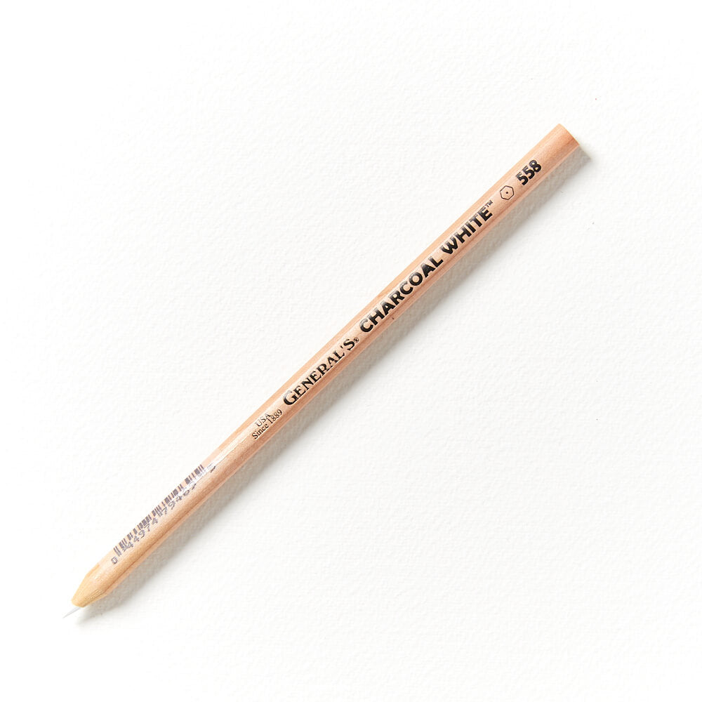 Generals White Charcoal Pencil – Melbourne Artists' Supplies
