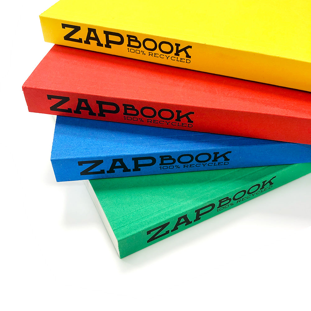 Zapper Books ZAP Book 80gsm Assorted Colours A5 – Melbourne Artists' Supplies